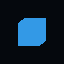 Color observation of the reference cube against a dark background