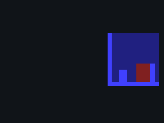 Omniweft revision 4: the table and stool blocks have changed positions inside the same blue room fixture.